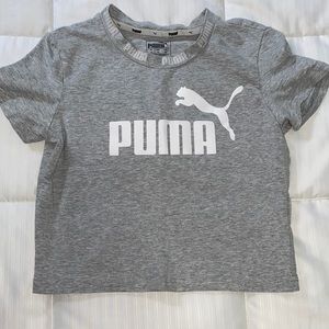 Cropped Puma workout T-shirt